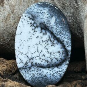 Cabochon Opale Dentritique (Mérlinite) - Forme Libre